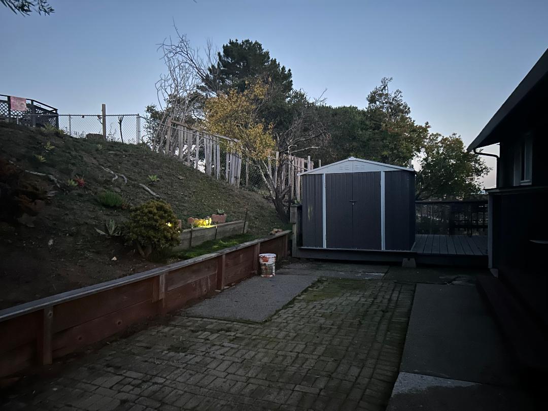 Lower Back Yard - 55 Park Cir