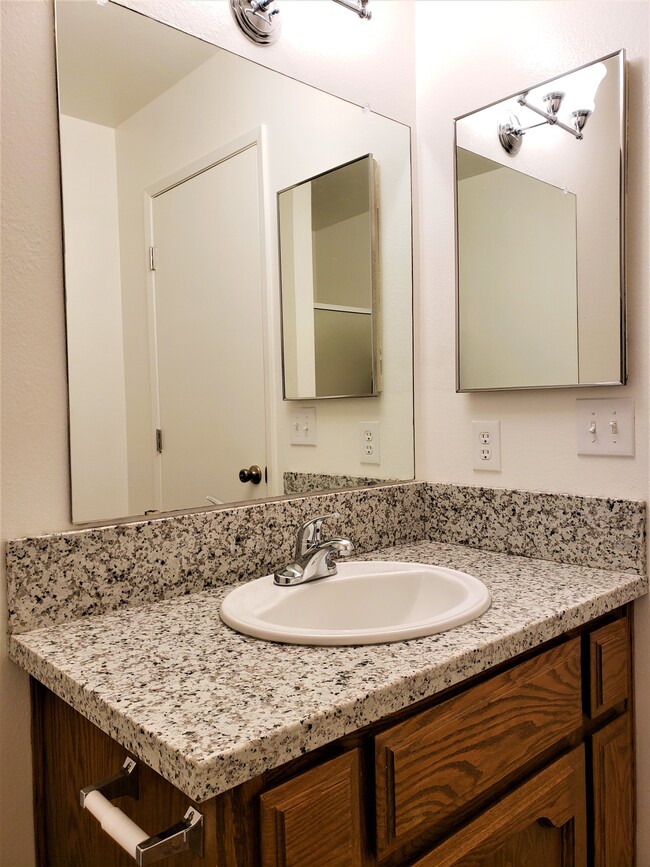 Master Bath Sink and Granite Counter - 4617 N Charles Ave