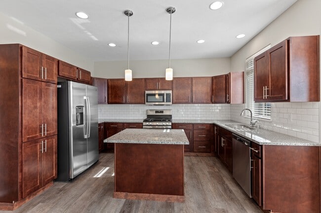 Cascade Townhome Kitchen - Residences at Indian Trail