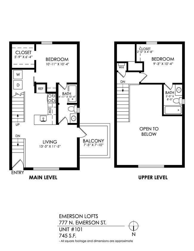 Floorplan - Emerson Lofts