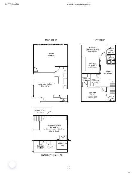 Floorplan - 10777 E 28th Pl