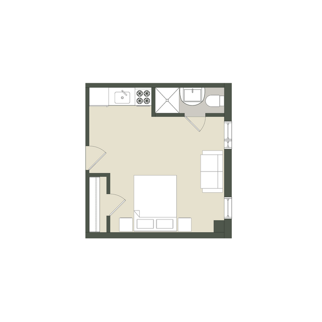 Floorplan - 3616 N. Pine Grove Ave.