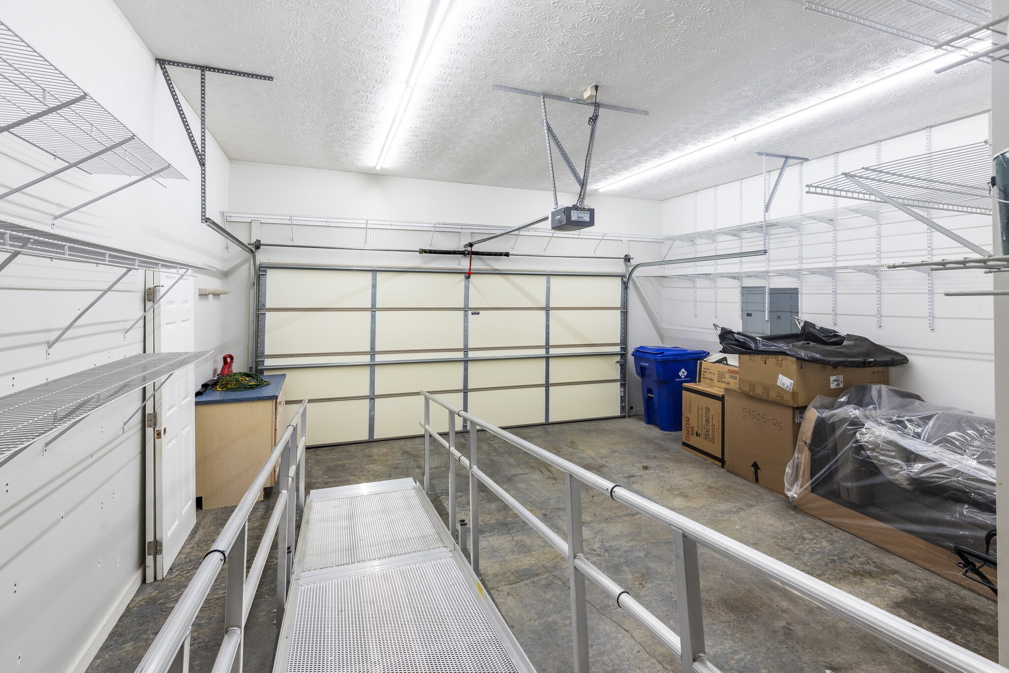 main level garage with ADA ramp - 57 Riverview Dr