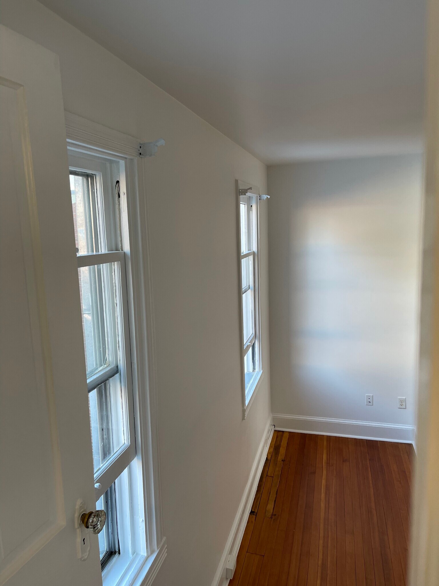 Bedroom looking from bathroom - 105 W 3rd St