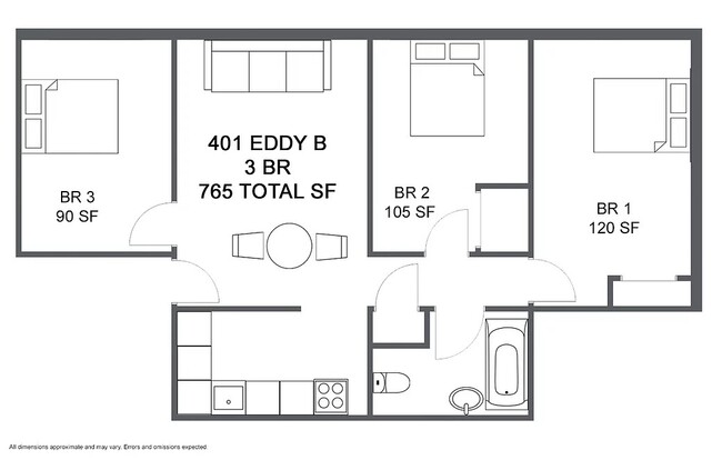 Interior Photo - 401 Eddy Street