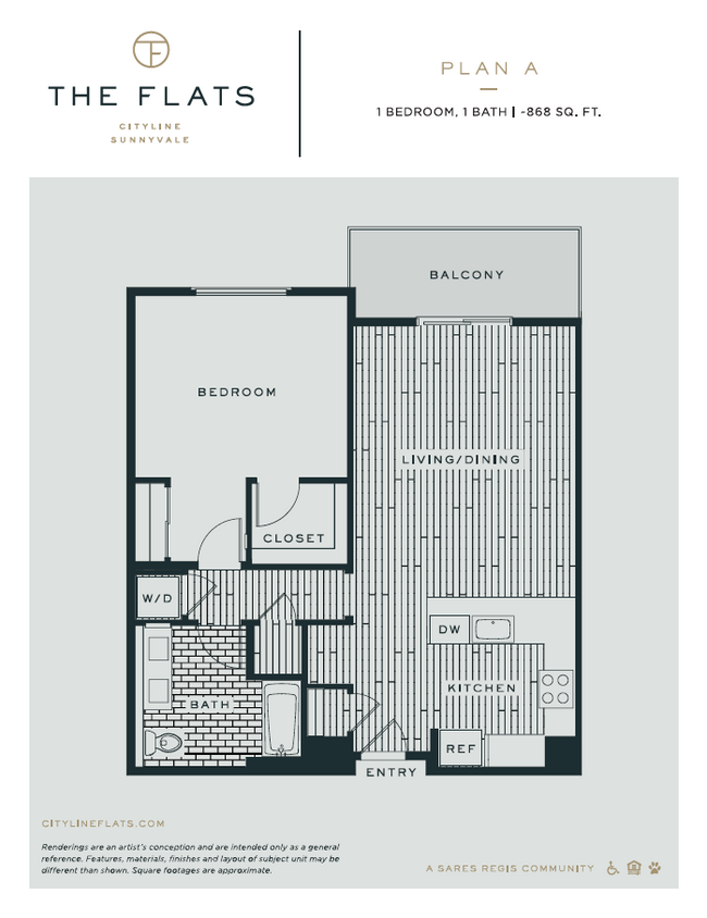 Floorplan - The Flats