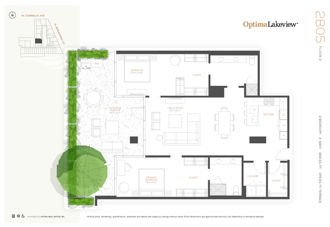 Floorplan - Optima Lakeview