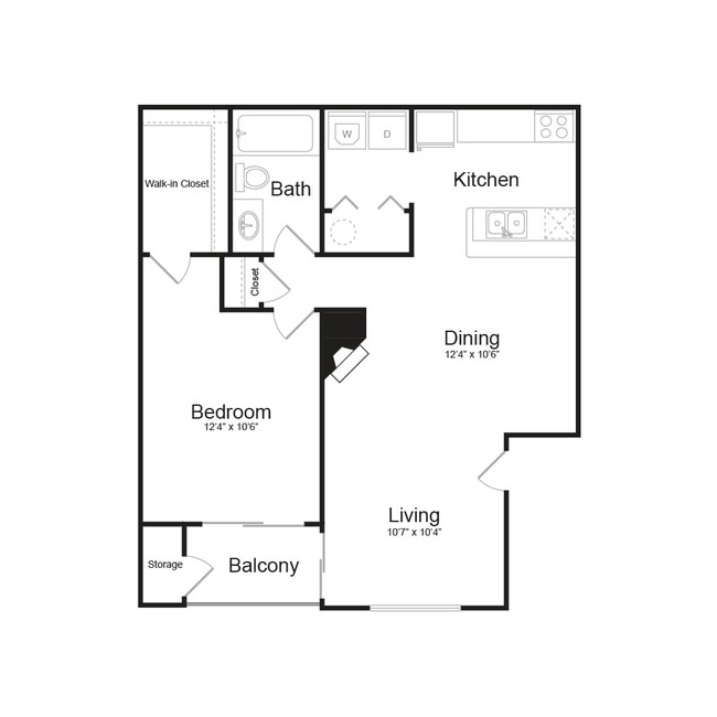 Floorplan - Alvista Trailside Apartments