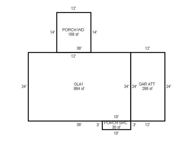 Primary Photo - 2 Bedroom 1 Bath Home.