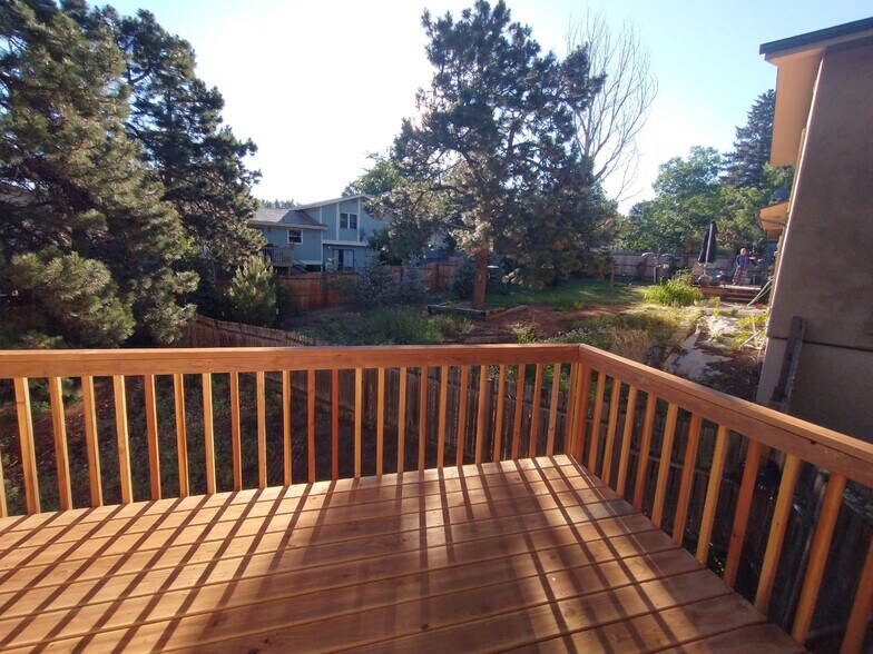 Deck /Backyard - 3275 Squaw Valley Dr