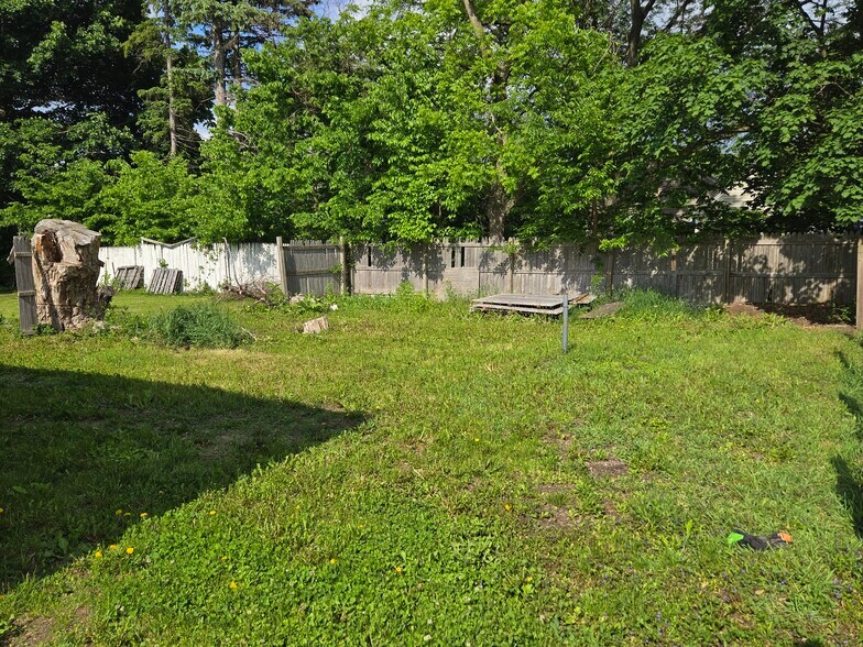 Back yard - 826 Clayton St