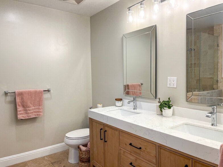 New vanity with ample storage and drawer space - 5037 Rosewood Ave