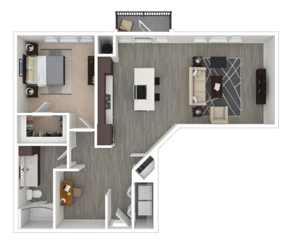 Floorplan - Centric LoHi by Windsor