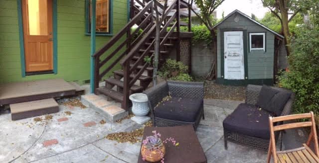 Shed for gardening tools & supplies - 3918 Webster St