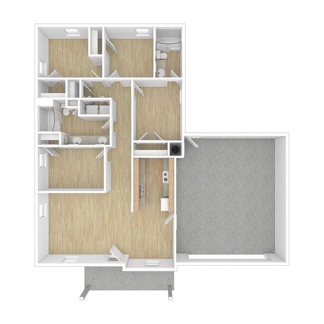 Floorplan - Parkridge Apartments