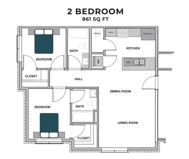 Floorplan - The Reserve at Springdale