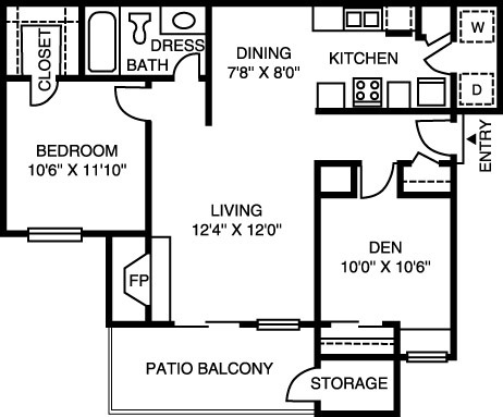 Floorplan - The Gables of McKinney