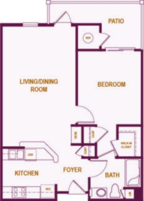 Floorplan - Oak View of Sonoma Hills Apartments