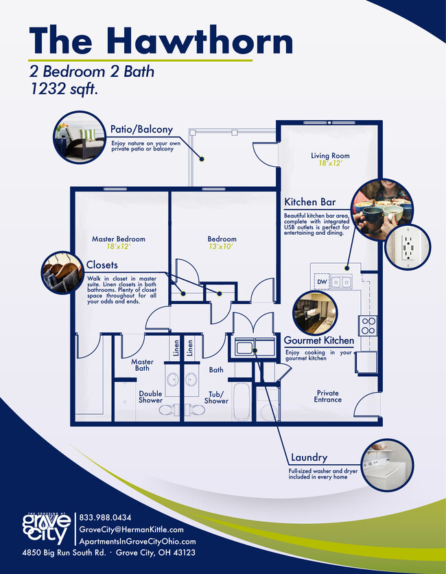 Floorplan - Crossing at Grove City