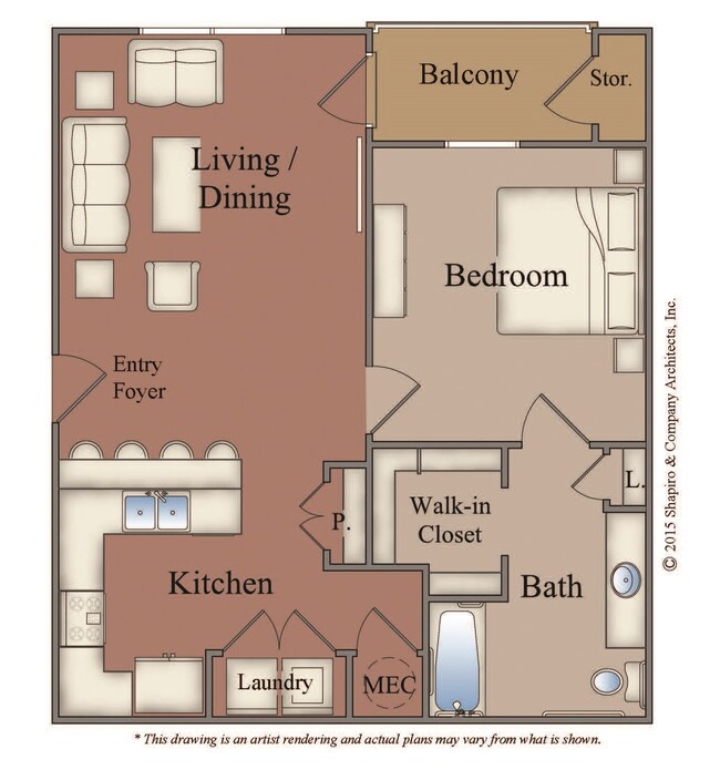 Floorplan - Crescent Bluff II