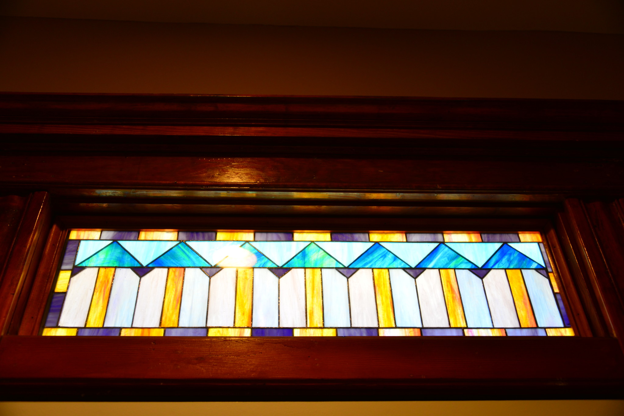 Original stained glass - 2329 W Grace St