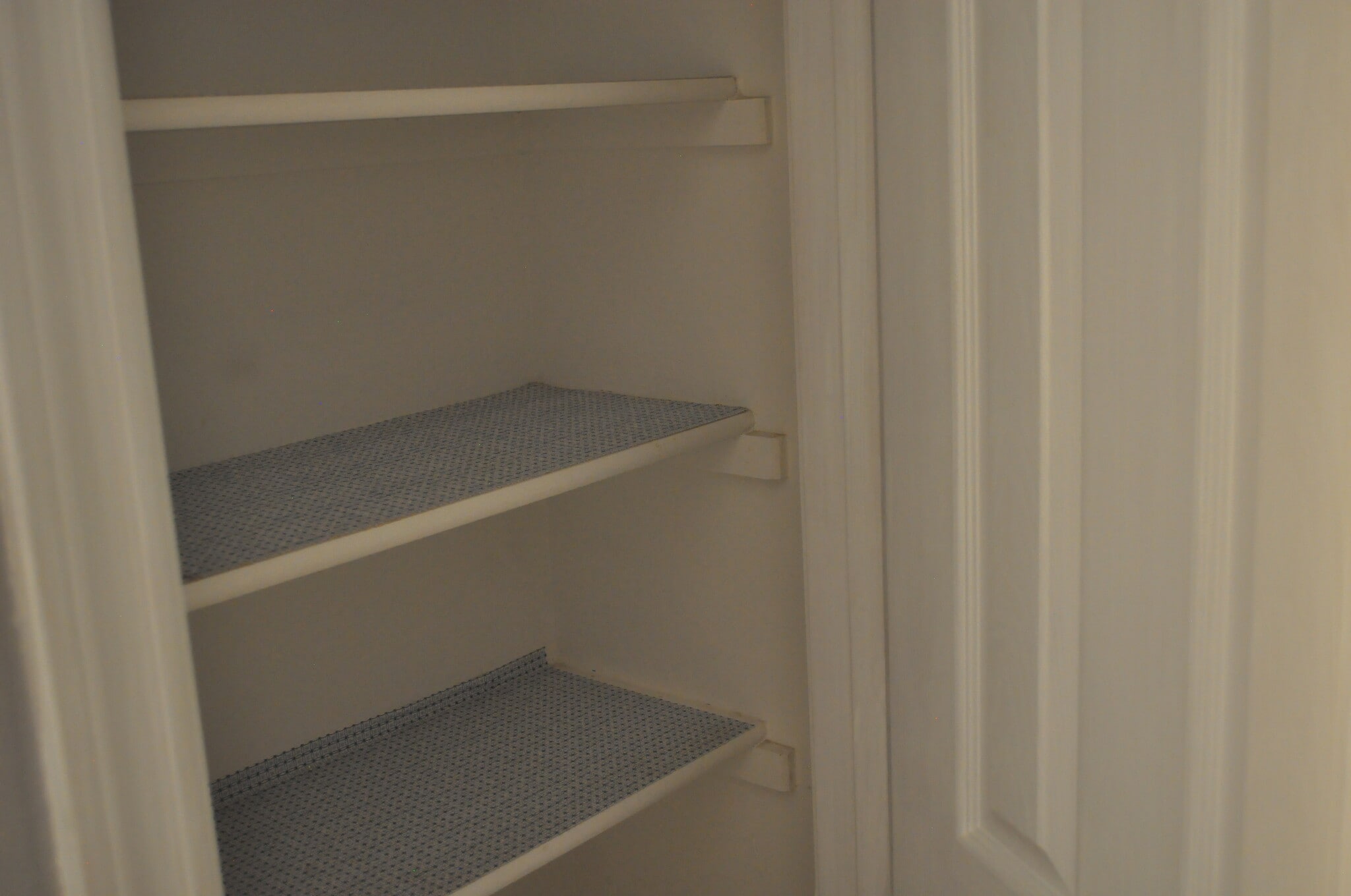 Linen closet in main bathroom - 705 Katy Ln