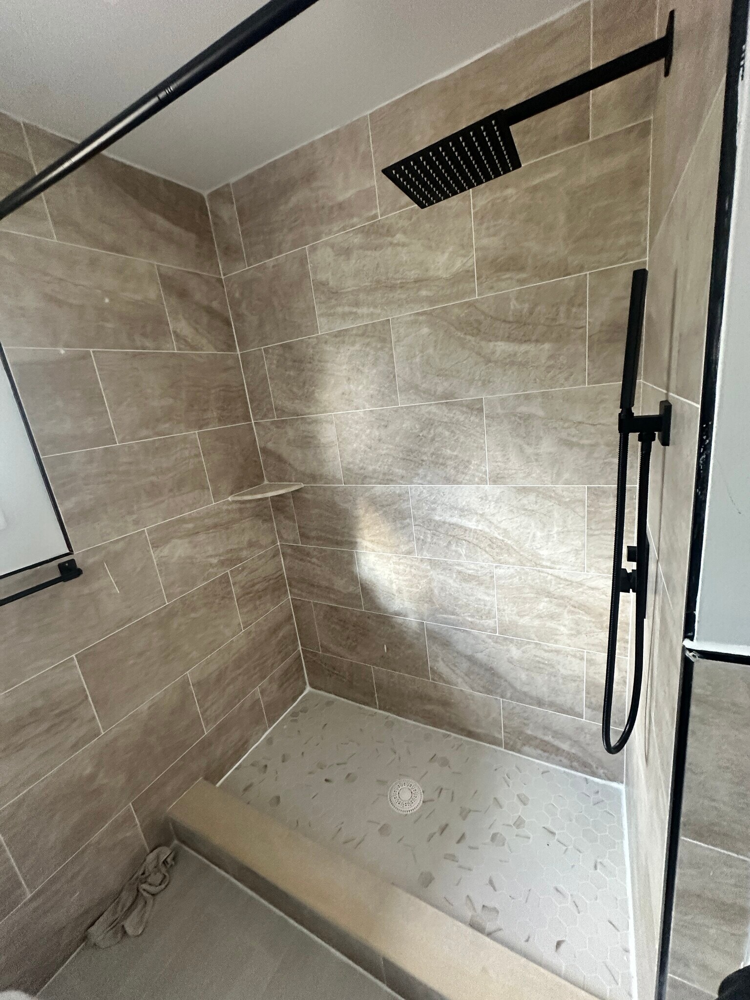 Upstairs full bathroom with rain shower - 182 Jenkins Ave