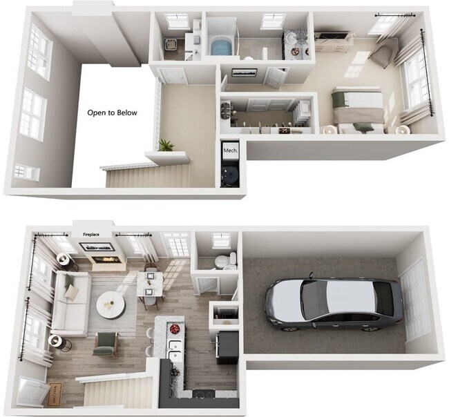 Floorplan - The Hamilton at Fishers