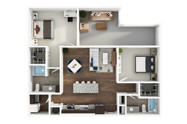 Floorplan - Town Center Lofts