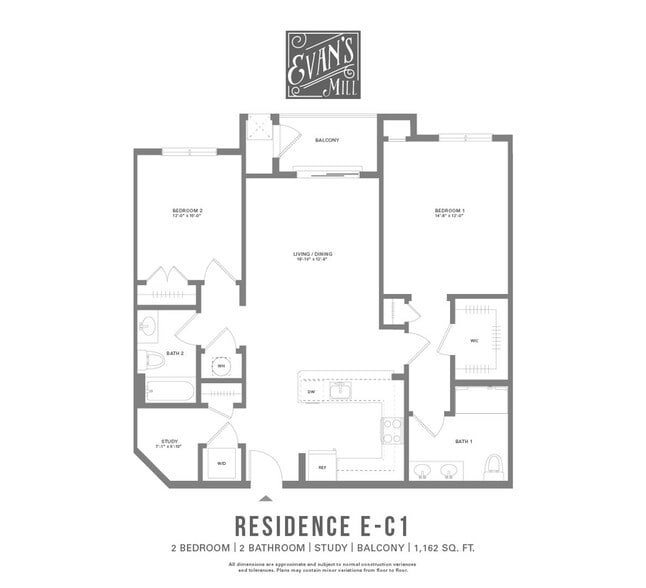 Interior Photo - Evan's Mill