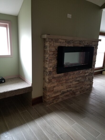 multi functional fireplace - 211 E 161st Pl