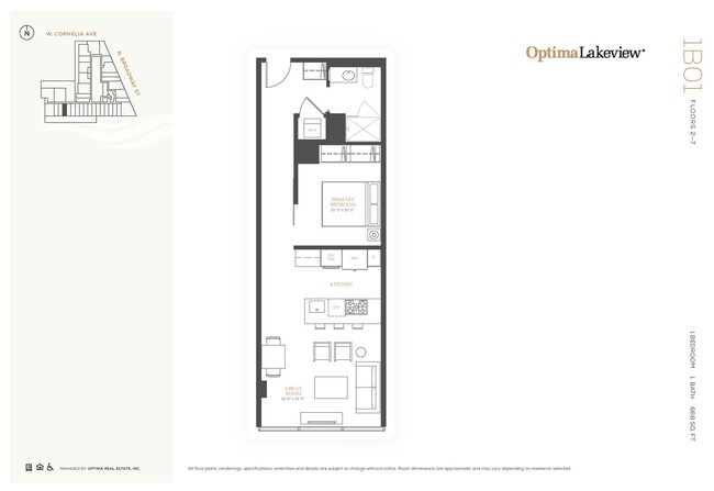 Floorplan - Optima Lakeview