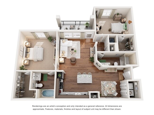 Floorplan - Integra Vistas Apartments