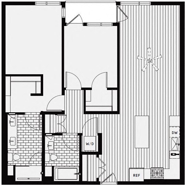 Floorplan - Vida North Park Apartments