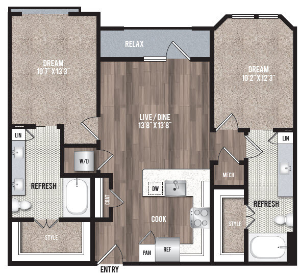 Floorplan - Victor Prosper