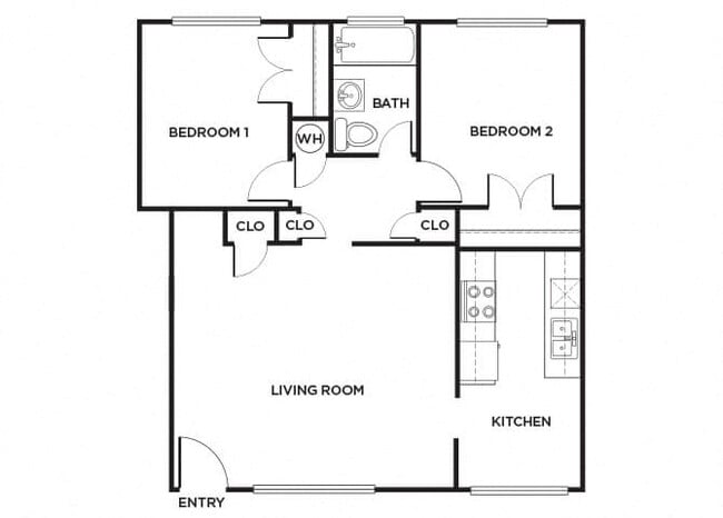 Floorplan - Park Crest Apartments