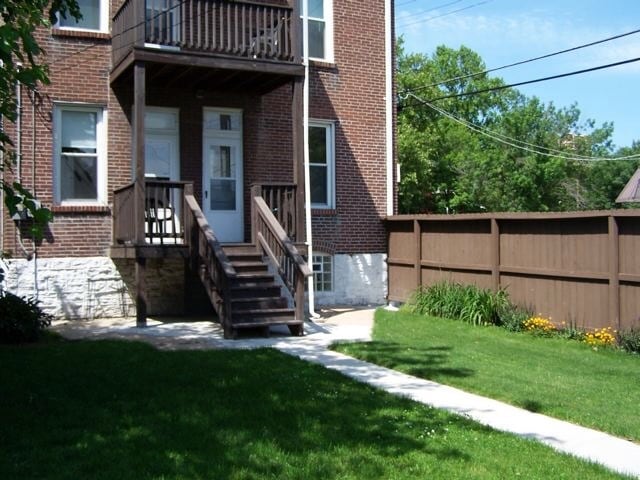 Back of house - 4916 Berthold Ave