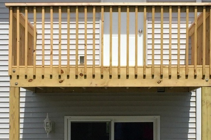 Rear Patio and Deck - 1880 Wrigley St