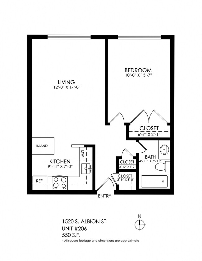 Floorplan - 1520 S Albion