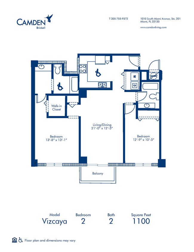 Floorplan - Camden Brickell