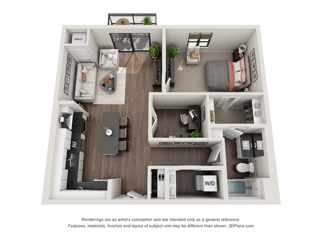 Floorplan - Elevate at Southwest Station