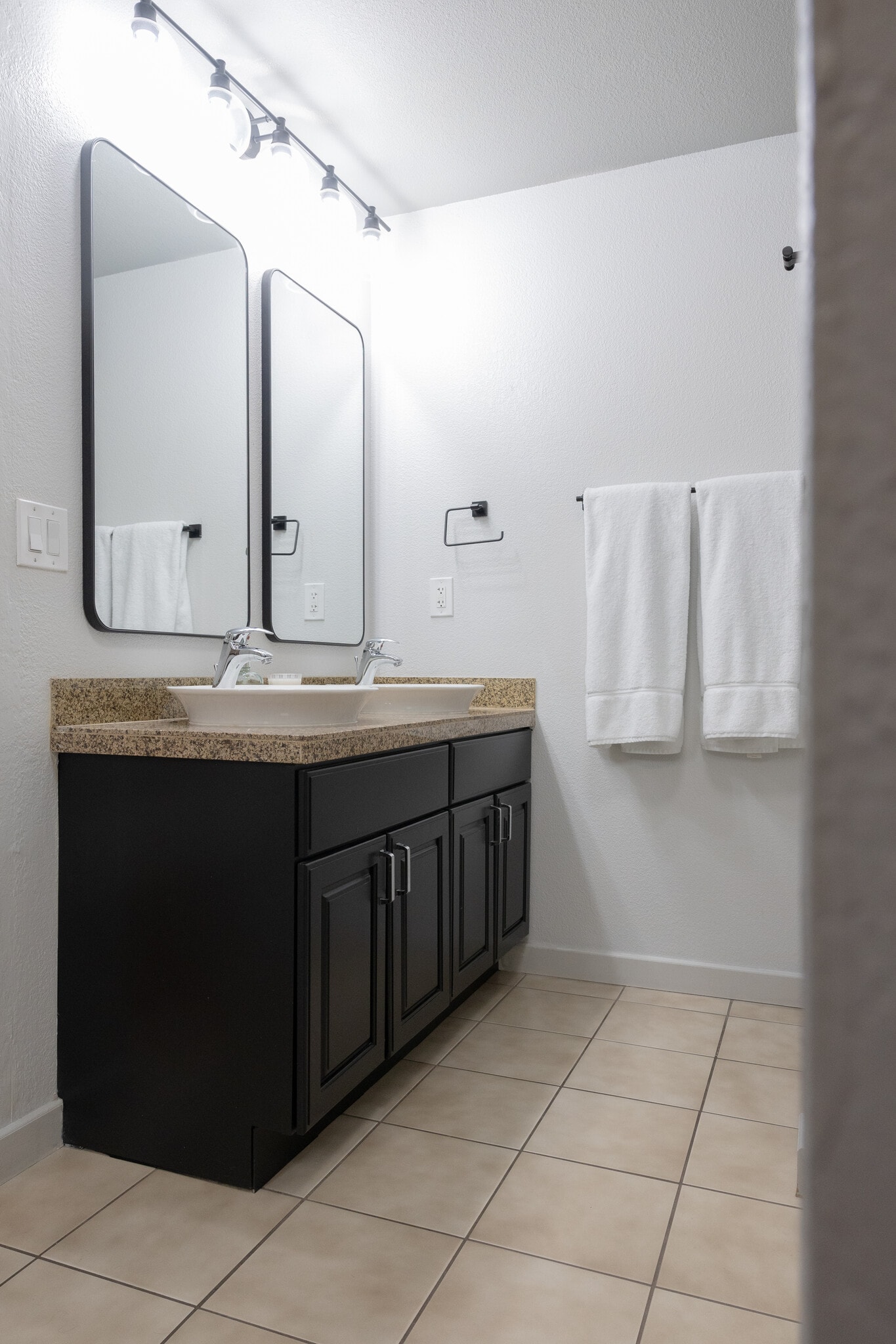 Primary Bathroom Double Vanity - 1441 Central St