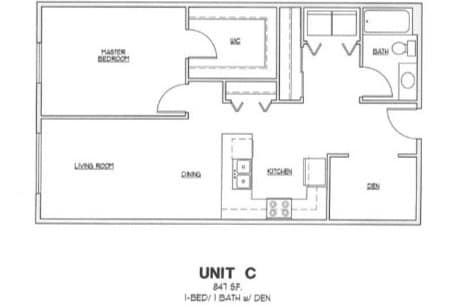 Floorplan - Lexington Place Apartments