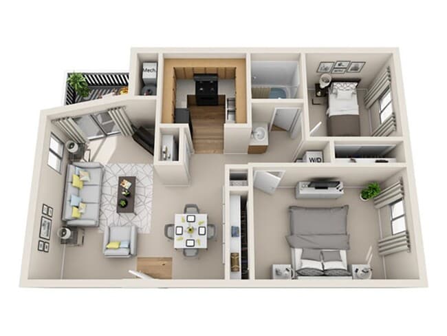 Floorplan - Fox Creek