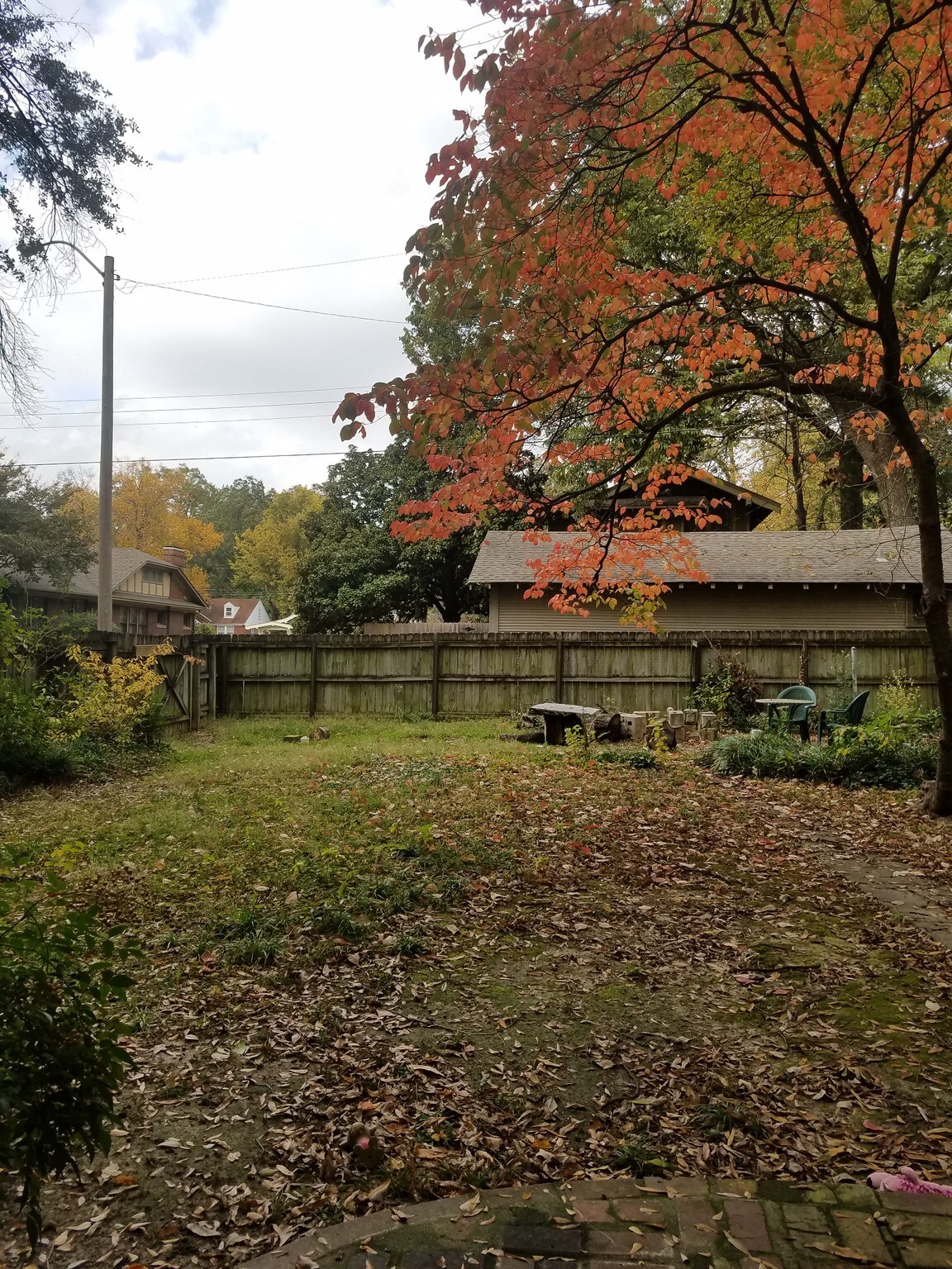Private Backyard - 682 N Barksdale St