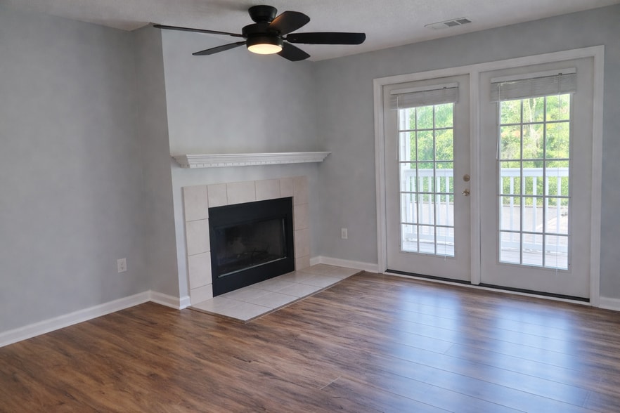 Wood Fireplace - 100 Kensington Blvd