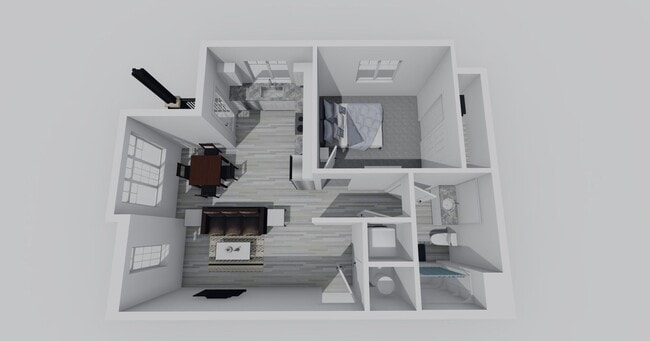Floorplan - 305 W. Clark St