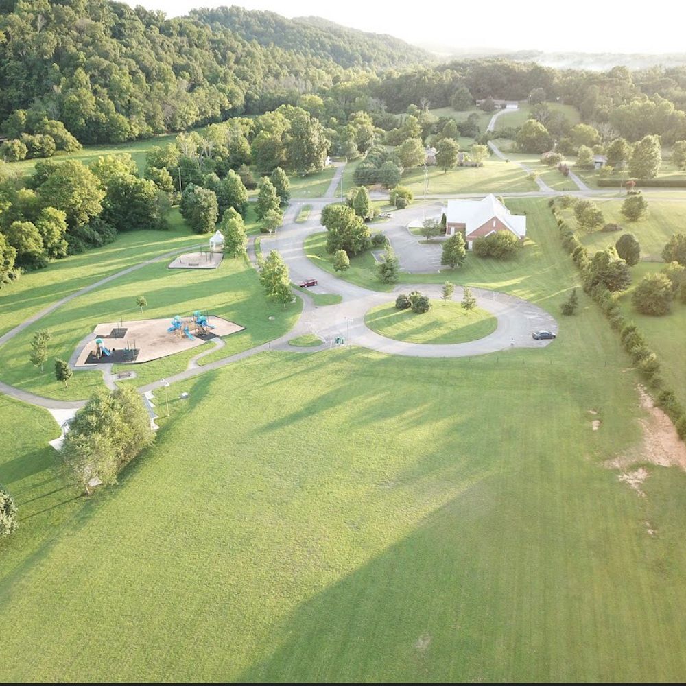 Aerial view of park - 7713 Martin Mill Pike