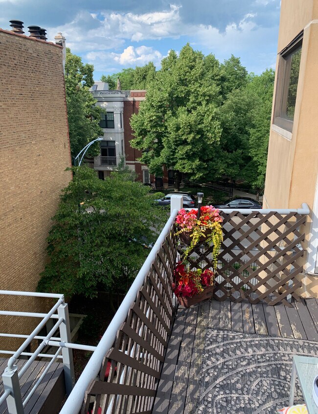 Deck View - 1708 N Bissell St