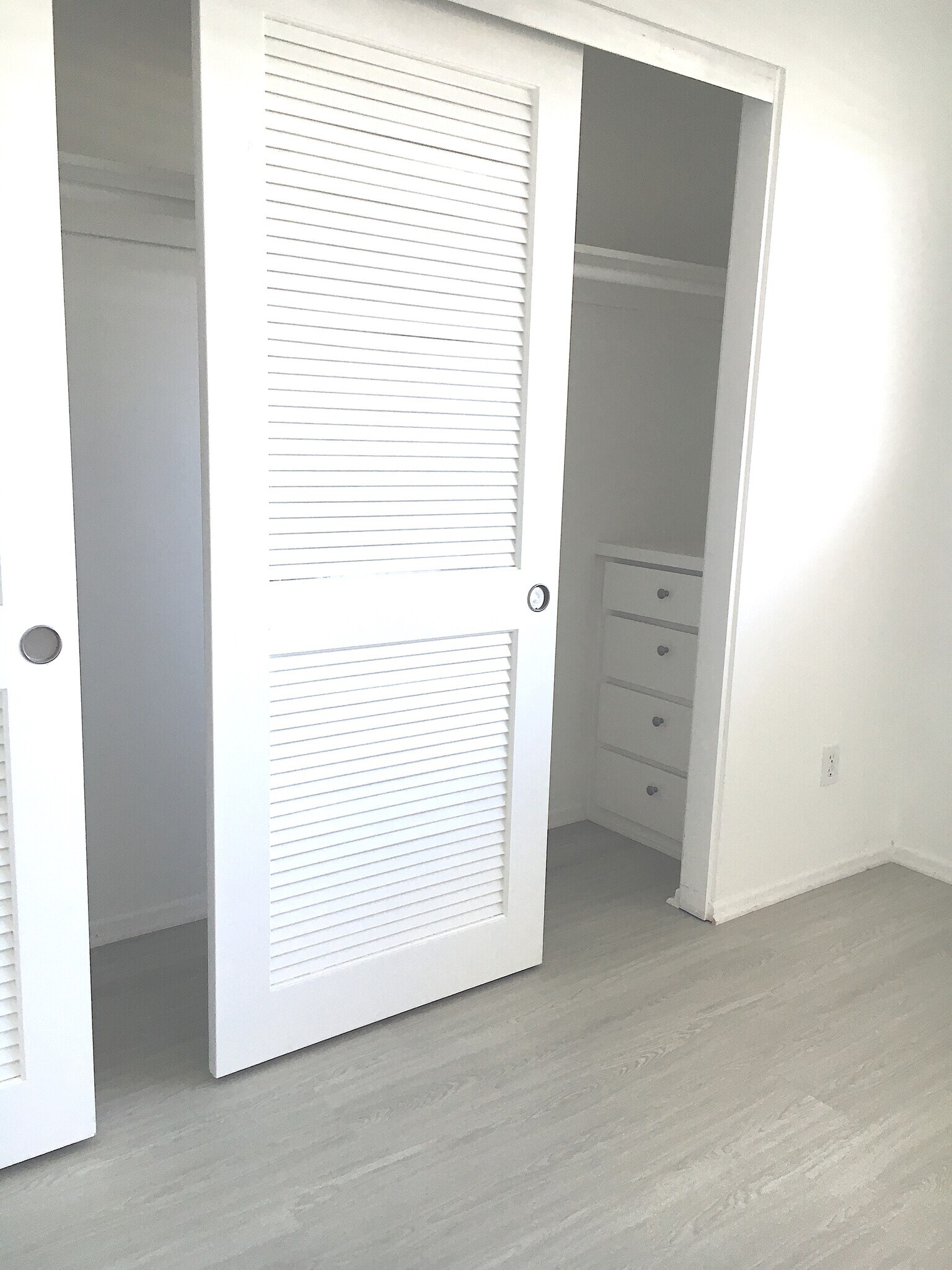 Roomy closets with built-in drawers - 1236 Amherst Ave